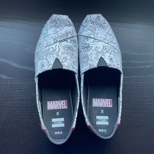 Women’s Marvel x Toms size 6.5